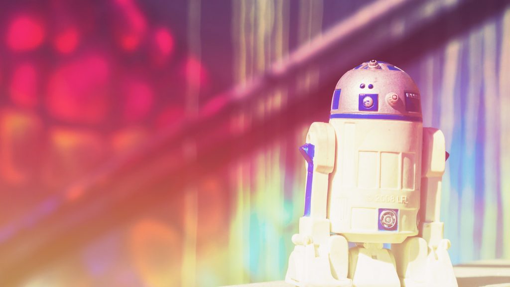 R2-D2 is all about Star Wars Day!